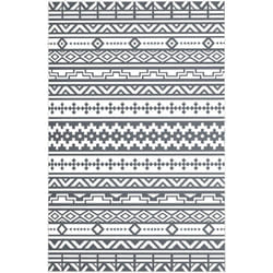Outsunny - Tappeto Reversibile da Esterno con Borsa 1.8x2.7cm Grigio Bianco