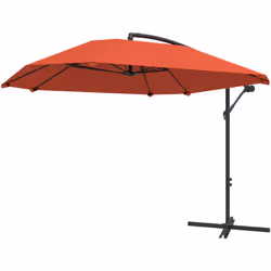 Descrizione: Riscopri il piacere di rilassarti all'aperto con questo ombrellone a braccio Outsunny. Grazie al suo design a sb ...