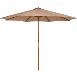 Descrizione: L'ombrellone da giardino Outsunny è il tuo alleato perfetto per restare al riparo dal sole. Con il suo palo in l ...