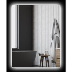 Specchio Bagno con Illuminazione Regolabile e Antiappannamento 70x50cm - Kleankin