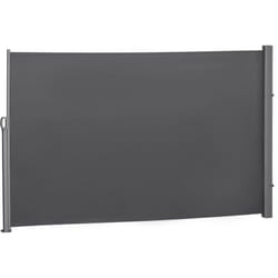 Tenda Frangivista da Giardino Estensibile e Avvolgibile 3x1.8m Grigio - Outsunny