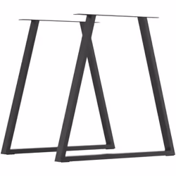 Descrizione: Realizza mobili e sostegni personalizzati grazie a questo kit di 2 gambe per tavoli in acciaio HOMCOM alte 70 cm ...