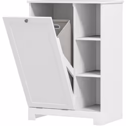 Descrizione: Scopri la comodità del mobile portabiancheria HOMCOM, un complemento di arredo bagno raffinato per ogni spazio. ...