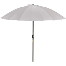 Ombrellone da Giardino a Manovella e Inclinabile 2.5x2.5 m Grigio - Outsunny