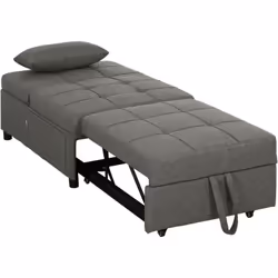 Descrizione: Rivitalizza ogni ambiente con la poltrona letto HOMCOM, un prodotto camaleontico che si trasforma da una raffina ...