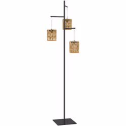 Descrizione: Illumina il tuo spazio esterno con la lampada da giardino Outsunny, dotata di 3 luci solari in rattan e un elega ...