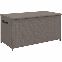 Descrizione: Lasciati conquistare dall'eleganza e la funzionalità del baule in rattan di Outsunny. Con una capacità di 184 L, ...