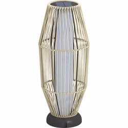Descrizione: Non restare nell'ombra. La nostra lampada da giardino Outsunny in rattan con illuminazione solare è in grado di ...