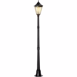 Descrizione: Il lampione solare LED Outsunny unisce eleganza d'epoca e innovazione, attivandosi automaticamente e risparmiand ...