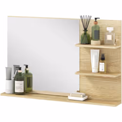 Descrizione: Accogli l'eleganza nei tuoi ambienti privati con il nostro specchio da bagno kleankin dallo stile moderno. Quest ...