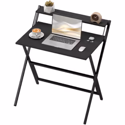 Descrizione: La scrivania per PC di HOMCOM dal design pieghevole è perfetta per risparmiare spazio nel tuo studio o in camera ...