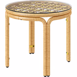 Descrizione: Rendi più vivace il tuo giardino con il tavolino da esterno in rattan Outsunny! Perfetto per appoggiare bevande ...