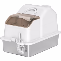 Descrizione: Questa lettiera per gatti PawHut in acciaio inox rappresenta un perfetto connubio di eleganza e praticità per la ...