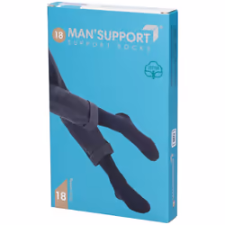 Man Support 18 Cotone Gambaletto Antracite 3 1 St