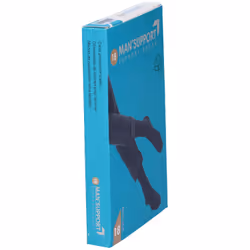 Man Support 18 Cotone Gambaletto Blu 1 St