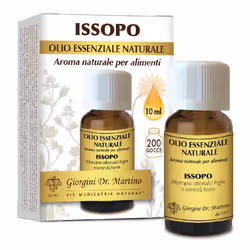 Dr Giorgini Issopo è un olio essenziale indicato per le vie respiratorie. Flacone da 10ml. 