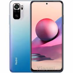 Xiaomi Redmi Note 10S, 16,3 cm (6.43"), 6 GB, 128 GB, 64 MP, Android 11, Blu