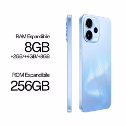 OPPO Reno15 F 5G Aurora Blue Box - Vista aggiuntiva 5