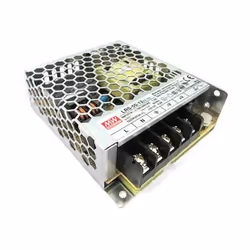 Alimentatore switching 50.4W 12Vdc 4.2A singola uscita Meanwell Serie LRS-50 Mod. LRS-50-12 LRS una versione pi moderna dei p ...