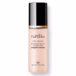 Euphidra Filler Suprema Serum Antirughe Azione Urto è un levigante e tensore, utile per contrastare le rughe più o meno marca ...