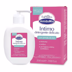 Euphidra AmidoMio Intimo Detergente Delicato ad azione lenitiva, dona sollievo immediato e previene gli arrossamenti. Possied ...