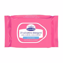 Euphidra AmidoMio Salviettine Detergenti per Bambini morbide e resistenti ad azione emolliente e protettiva è una lozione det ...