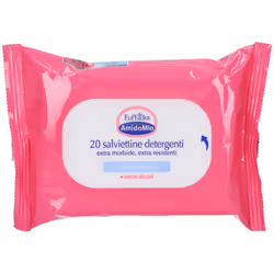 Euphidra AmidoMio Salviettine Detergenti per Bambini 20 Pezzi