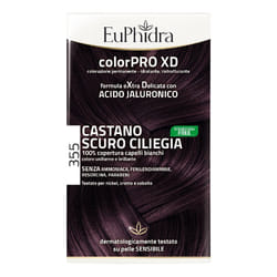 Euphidra ColorPro XD Tinta per Capelli Colore 355 Castano Scuro Ciliegia