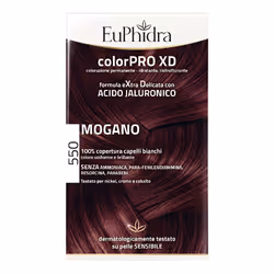Euphidra ColorPro XD è una tintura permanente per capelli senza ammoniaca, copre perfettamente i capelli bianchi rispettando  ...