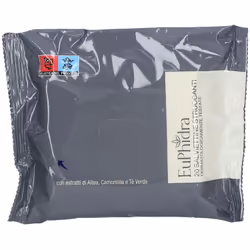 Euphidra Salviettine Struccanti rimuovono delicatamente make-up e impurità dal viso e dagli occhi senza risciacquo. Con tessu ...
