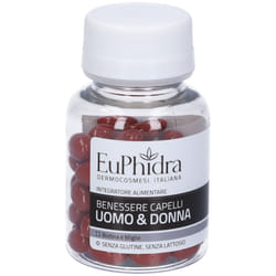 EuPhidra Benessere Capelli Uomo e Donna Integratore Anticaduta 60 Perle