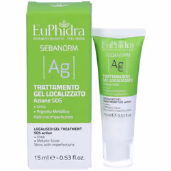 Euphidra Sebanorm Ag Trattamento Gel Localizzato SOS Flacone 15ml