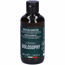 Euphidra Biolosophy è un doccia gel indicato per lavare bene il corpo e per avere sollievo. Flacone da 200ml. 