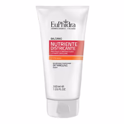 EuPhidra Balsamo Nutriente Districante è ideale per capelli danneggiati. Ripara e rafforza capelli stressati, secchi e con do ...