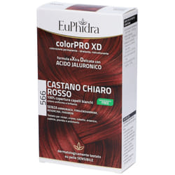Euphidra ColorPro XD Tinta per Capelli Colore 566 Castano Chiaro Rosso