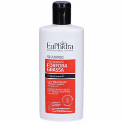 EuPhidra Shampoo Forfora Grassa è un trattamento specifico per il cuoio capelluto con forfora grassa. La formula ipoallergeni ...