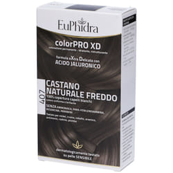 Euphidra ColorPro XD Tinta per Capelli Colore 407 Castano Naturale Freddo