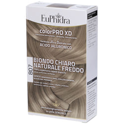 Euphidra ColorPro XD Tinta per Capelli Colore 807 Biondo Chiaro Naturale Freddo