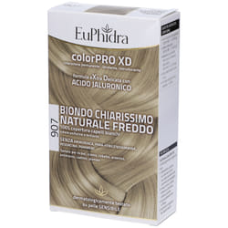 Euphidra ColorPro XD Tinta per Capelli Colore 907 Biondo Chiarissimo Naturale Freddo