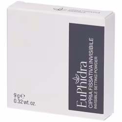 Euphidra Cipria Fissativa Invisibile per Trucco 9 g