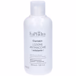 Euphidra Clariskin Lozione Antimacchie Esfoliante è una lozione antimacchie esfoliante è un tonico, fresco e leggero che prom ...