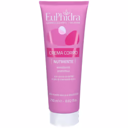 Crema Corpo Nutriente EuPhidra idrata e protegge la pelle secca con burro di karité e olio di mandorle dolci. Lascia la pelle ...