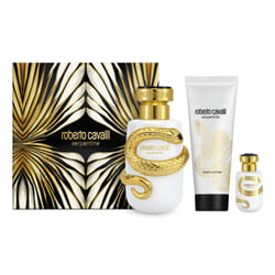 Roberto Cavalli Serpentine Parfum 100ML + 7.5ML Miniature + 100ML Body Lotion