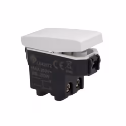 Interruttore Bipolare 2P 16A 220V Colore Bianco, Marca EXTRASTAR Compatibile Con Vimar Plana Compatibile Con Bticino Living C ...