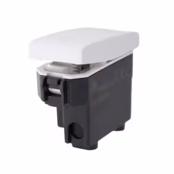 Pulsante Per Campanello 1P 10A 220V Colore Bianco, Marca EXTRASTAR Compatibile Con Vimar Plana Compatibile Con Bticino Living ...