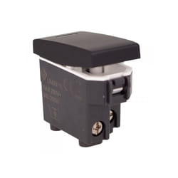 Extrastar - Interruttore Unipolare 1P 16A Con Indicatore Luce Led Colore Bianco Compatibile Con Bticino Living e Vimar Plana