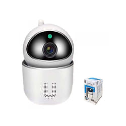 Telecamera di Sicurezza Wi-Fi 2MP Supporta 2.4 e 5Ghz Videocamera di Sorveglianza Regolabile 355 Sensore di Movimento Integrato Modello 7446