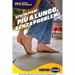 Scholl In-Balance Plantare Arco Plantare per Piede Piatto Misura M 2 pezzi