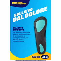 Scholl In-Balance Plantare Arco Plantare per Piede Piatto Misura M 2 pezzi