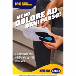 Scholl In-Balance Plantare Tallone per Tallonite Misura S 2 pezzi